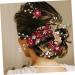 Angoily 4 Sets Bridal Headwear Hair Clips for Wedding Rhinestone Hair Comb Vintage Hair Accessories Hair Accessories for Women Hair Combs for Women Tiaras Side Combs Clothing Bride Pearl - Buy Online on GoSupps.com