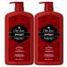 Old Spice Swagger 2-in-1 Shampoo and Conditioner for Men, 29.2 Fl Oz Each, Twin Pack