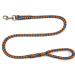 Dogeline large dogs jumbo with hand loop up to 80 kg / guide line / practice line / training line very stable 17 colors (5m Hawaii (brown curry-turquoise)) 5m Hawaii (brown curry-turkis)