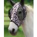 Harrison Howard Stretch breathable UV protection fly mask with mains eye opening for full visibility and ventilation Leopard pattern Extra-Full (Extra-Large) Leopard pattern