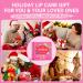 Lip Mask Set Lip Care Gift for Teen Girls & Women Overnight Lip Mask Hydrating & Moisturizing Valentine's Day Gifts for Her Wife Girlfriend Lip Sleeping Mask Repair Dry Flaky Lips Lip Treatment - Buy Online on GoSupps.com