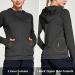 Buy Fitst4 Women's Running Jacket - Lightweight Quick-Drying Fitness & Yoga Jacket with Hood Thumb Holes & Pockets - Perfect for Training & Sports - Black - Buy Online on GoSupps.com