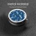 Blue Dragonfly Mini Round Pill Box - 3 Compartment Portable Organizer for Travel Home & Office - Buy Online on GoSupps.com