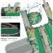 Vivaglory Dog Life Jacket with Removable Front-Wheel Drive | Rescue Vest for Swimming & Boating - Green L (Chest 63-78cm) - Reflective Safety Features - Buy Online on GoSupps.com