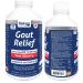 Naka Platinum Gout Relief Featuring QCE 12 500 mg - Tart Cherry SUPERIOR ABSORPTION Relieve pain associated with gout and arthritis Made in Canada (600ml) 600 ml (Pack of 1)