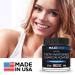 Organic Activated Charcoal Teeth Whitening Powder | USA Made Coconut Charcoal | Safe & Effective Tooth Whitener | Better than Strips & Gels - Buy Online on GoSupps.com