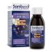 Sambucol Black Elderberry Syrup Advanced Immune Vitamin C + Zinc Natural Berry 4 fl oz (120 ml)