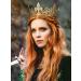 SWEETV Gold Queen Crown for Women - Wedding, Pageant & Costume Party Accessory for Birthday, Halloween, Baby Shower - Buy Online on GoSupps.com