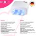 NAILS FACTORY N&BF | UV Gel Nail Studio Starter Set - Complete Nail Art Kit with UV Lamp & Base Gel - Buy Online on GoSupps.com