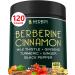 Herbpy 7in1 Premium Berberine and Ceylon Cinnamon for Weight Management Digestion Heart Health & Immune Support - with Ginseng Turmeric Ginger Milk Thistle & Black Pepper - 120 Vegan Capsules