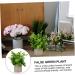 Zerodeko 6 Pcs Simulated Potted Plant Faux Greenery Fake Plant Decor Green Decor Mini Plants Mini Succulent Plants Upholstery Trim Simulation Green Plant Plastic Eucalyptus Green Plants As Shownx6pcs 22x8cmx6pcs - Buy Online on GoSupps.com
