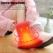 2 pieces of electrical heating boots fast carbon fiber heating comfortable non-slip electrical foot warmer foot warmer hand and foot warmer