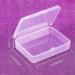ZUER 2 Pcs Large Clear Plastic Beads Storage Containers Box with Hinged Lid for Jewelry - Buy Online on GoSupps.com