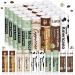 Dansib 50 Pack Coffee Flavor Lip Balms Bulk Coffee Lovers Gifts Cocoa Bar Party Favors Vanilla Latte Spring Party Gifts for Women Men Coworker Staff Employee