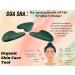Buy Super Smooth Green Aventurine Gua Sha Facial Tools - Natural Face Sculptor for Jawline & Chin | Premium Box Included - Buy Online on GoSupps.com
