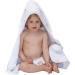 Urban Kanga Hooded Baby Towel | Double-Sided Oeko-Tex Cotton Muslin | Grey Kanga Premium International Shipping - Buy Online on GoSupps.com