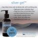 Peaceful Mountain Silver Gel - Colloidal Silver & Aloe Vera for Skin Relief - Non-Greasy Fragrance-Free - 3.5 oz - International Shipping Available - Buy Online on GoSupps.com