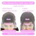 24 Inch 13x6 HD Lace Front Wig Human Hair | Pre Plucked 180 Density Straight Wig for Women | Natural Black with Baby Hair | Glueless - Buy Online on GoSupps.com
