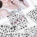 Nail Decoration DIY Black Rose Manicure Nail Art Decals Nail Stickers Nail Art Supplies - Buy Online on GoSupps.com