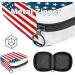 GIAPB Sanitary Napkin Storage Bag - American Flag Period Tampon Makeup Pad Pouch - Buy Online on GoSupps.com