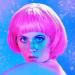 MIAHART 6 Pcs Neon Colored Short Bob Wig & Sunglasses Set for Bachelorette & Halloween Parties - Buy Online on GoSupps.com