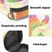 Hippie Style Peace Yin Yang Batik Storage Bag | Portable Menstrual Cup Pocket with Zipper for Teens & Women - Buy Online on GoSupps.com
