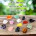 Soulnioi 18Pcs Crystals & Healing Stones Set - Chakra Stones, Quartz Pendulum, Spiritual Necklace - Meditation & Yoga Gift Box for Her - Buy Online on GoSupps.com