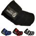 Sedroc Sports Weight Lifting Elbow Wraps Powerlifting Support Sleeves Straps - Pair Black
