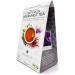 Safaroma Saffron Breakfast Tea - Organic Non-GMO and Ethically Sourced - Containing Premium Red Afghan Saffron Stigmas by Safaroma (30g - 15 Sachets) 1 Pack - 15 Sachets (Transparent & Naturally Made) - Buy Online on GoSupps.com