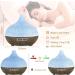Purpledi 550ml Aroma Diffuser - Ultra Quiet Ultrasonic Humidifier for Aromatherapy BPA-Free Essential Oils Humidifier with 7 Color LED Lights - Perfect for Bedroom Yoga & Spa - Buy Online on GoSupps.com