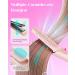 Wavytalk 1 Inch Curling Iron & Hair Straightener 2-in-1 | Airflow Styler with 360 Cooling | Perfect Curls for All Hair Types - Pink - Buy Online on GoSupps.com