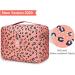 Women's Waterproof Travel Toiletry Organizer - Leopard Print - Buy Online on GoSupps.com