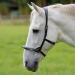 Heinick-Reitsport French Professional Leather Cavesson Cavecon Cavesson Black WB VB Cavesson Size Thoroughbred/Cob