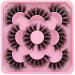 WIWOSEO 20MM Mink Fluffy Dramatic False Eyelashes - 3D Effect, Natural Volume, D Curly Faux Mink - Buy Online on GoSupps.com