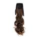 WIG ME UP YZF-1094HT-2T30 Brown Mix Wavy Hairpiece Ponytail - 63cm with Ribbon/Band & Clip | Light Chestnut (2T30) - International Shipping Available - Buy Online on GoSupps.com