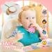 Soft Pink Dinosaur & Elephant Teether for Babies 0-12 Months | Baby Chew Toys for Teething Needs | Soft-Textured Infant Teething Gift - Buy Online on GoSupps.com