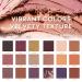 CHARMCODE Shimmer Matte Eyeshadow Palette - 18 High Pigmented Neutral Metallic Shades - Buy Online on GoSupps.com
