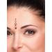 Indian Premium Maroon Fashion Bindi Women Forehead Stickers - Bridal Dot Design - Buy Online on GoSupps.com