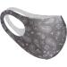 Komonee Paisley Face Mask | Washable & Reusable Cloth Mouth Cover | Dustproof | Men Women | Indoors Outdoors Cycling Ski | Grey (Pack of 3) - Buy Online on GoSupps.com