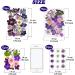 LUCISKY 92 Pcs Purple Dried Pressed Flowers for Resin, Candle, Jewelry & Nail Crafts - Buy Online on GoSupps.com