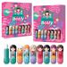 Doll Lip Balm Set 48 Lip Balms in Kimono Doll Inspired Cases 6 Flavors x 2.5g in 2 Beautifully Designed Tins