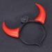 5-St Devil's Halloween Headband with LED Horns | Red Teufel Headgear for Spooky Costumes - Buy Online on GoSupps.com