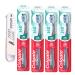 Toothbrush Soft with Tongue & Cheek Cleaner Toothbrush Soft with Measuring Spoon Ergonomic Handle Included Family Value Set Toothbrush Pack of 4