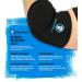 Urban lifter's elbow cuffs for weightlifting (pair). Compression bandage for weight lifting.