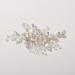 SWEETV Handmade Silver Bridal Hair Comb Clip - Wedding Hair Accessories for Brides - Buy Online on GoSupps.com