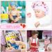 Kids Satin Bonnet Sleeping Cap for Girls Boys - 5 Pcs | Soft Satin Hair Bonnet for Night | Wide Band Toddler Infant Sleep Cap - 5 Styles - Buy Online on GoSupps.com