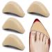WLLHYF 2 Pairs Soft Sponge Adjustable Shoe Filler Big Toe Plug Foot Brace Shoe Pads Unisex Shoe Too Big Inserts for High Heel Women Relief Foot Pain Reusable Make Big Shoes Fit Skin 2 Pair