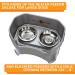 Neater Pets Slow Feed Bowl Inserts - Stainless Steel - 3 Cup Capacity - Fits 7.25-8 Opening - Buy Online on GoSupps.com