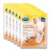 Scholl EC intensive nourishing foot mask honey & almond moisturising care 6 x 1 pair of disposable socks 170 ml (pack of 6)