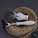 5 Pc Men's Shaving Kit - 3 Edge Razor Black Badger Hair Brush Soap & Stand - Perfect Grooming Set for Men - Buy Online on GoSupps.com
